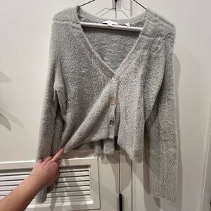 Vince Cozy Gray Women's Cardigan